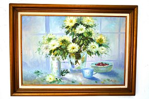 Kenneth | Vaso com Flores 60x90