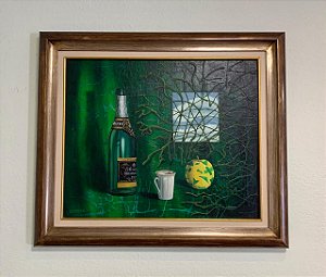 Arthur Avetissian 1992 | 50 x 60 Green still life