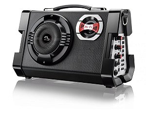 MP3 Active Sound System Multilaser 6 em 1 Portátil Preto - SP191 MP3 Active Sound System Multilaser 6 em 1 Portátil Preto - SP191