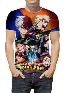 BOKU NO HERO - My Hero Academia - Camiseta de Animes