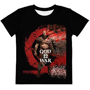 GOD OF WAR 4 - Kratos Blip - Camiseta de Games