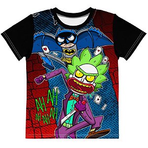 RICK AND MORTY - Batman & Robin - Camiseta de Desenhos