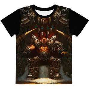 HEARTHSTONE - Garrosh Grito Infernal - Camiseta de Games