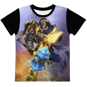 HEARTHSTONE - Uther o Arauto da Luz - camiseta de Games