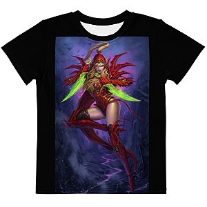 HEARTHSTONE - Valeera Sanguinar - Camisetas de Games