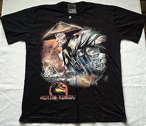 MORTAL KOMBAT - Raiden - Camiseta de Games Saldão
