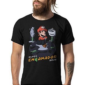 SUPER MARIO - Fire Ball - Camiseta de Games