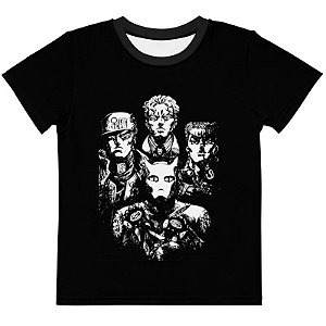 JOJO´S BIZARRE ADVENTURE - Preta - Camiseta de Animes