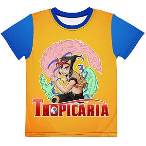 TROPICÁRIA - Hokui e Gira Peixes - Camiseta de Mangás Brasileiros