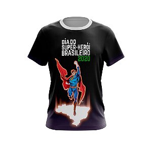 MEU HERÓI - Dia do Super Heroi Brasileiro 2020 Capitao 7 - Camisetas de Heróis Brasileiros