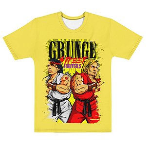 STREET FIGHTER - Grunge Street Fighter Nirvana - Camiseta de Games