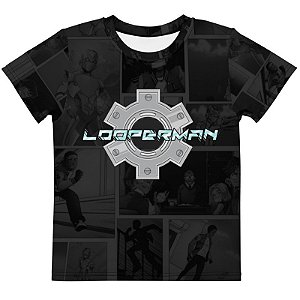 LOOPERMAN - Modelo 2 - Camiseta de Heróis Brasileiros