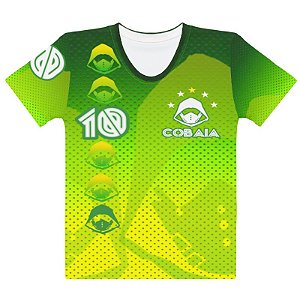 COBAIA - Copa de Futebol - Camiseta de Super Heróis Brasileiros