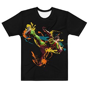 STREET FIGHTER 6 - Dee Jay Preta - Camiseta de Games