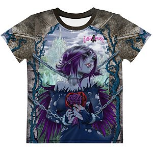 DARK ROSE - Modelo 3 - Camiseta de Mangás Brasileiros ( Valdo Alves )