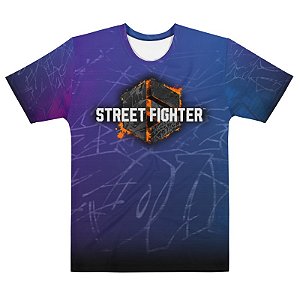 STREET FIGHTER 6 - Logo Arte Grafitte - Camiseta de Games
