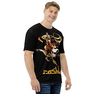 Camisa Camiseta Masculino Blusa Jogo Zangief Street Fighter  Tamanho:P;Cor:Preto