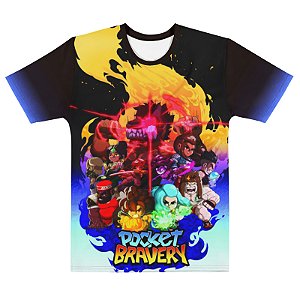 POCKET BRAVERY - Official Cover - Camiseta de Games
