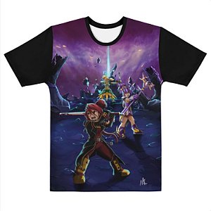 GRAND CHASE - Realista Inspiration Preta - Camiseta de Games