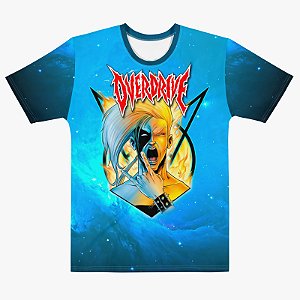 OVERDRIVE - Death Metal Cosmos - Camisetas de Quadrinhos Nacionais por Walter Junior