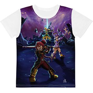 GRAND CHASE - Realista Inspiration Branca - Camiseta de Games