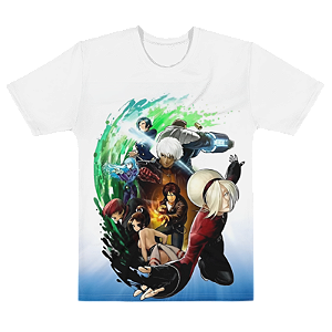 SNK NEO GEO - The King of Fighters XIII Cover - KOF XIII - Camiseta de Games