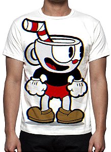 CUPHEAD - Modelo 2 - Camiseta de Games