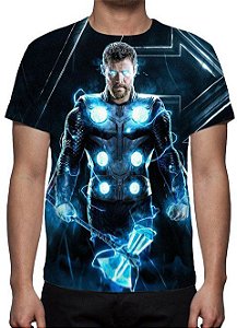 Camiseta Infantil os Vingadores Thor