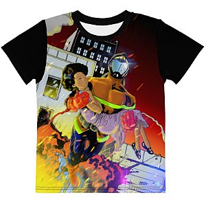 RZE - BOMBEIRO MASCARADO A Origem - Camiseta de Heróis Brasileiros