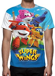 SUPER WNGS - Camiseta de Desenhos
