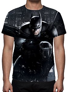 DC GAMES - Batman Arkham Game - Camiseta de Games