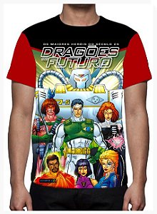 KIMERA  - Dragões do Futuro Capa 1 -  Camiseta de Heróis Brasileiros