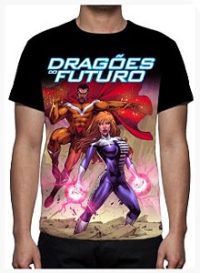 KIMERA  - Dragões do Futuro Capa 4 -  Camiseta de Heróis Brasileiros