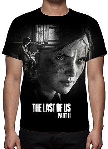 LAST OF US, The - Parte II Preta - Camiseta de Games