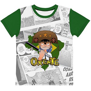 ARMON - OXENTE - Brasil Mangá - Camisetas de heróis Brasileiros
