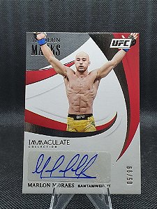Panini Immaculate Modern Marks UFC 2021 MARLON MORAES 05/99
