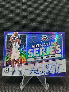 Panini Donruss Optic Signature Series 2020-21 ADMIRAL SCHOFIELD