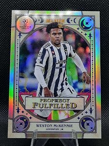 Topps Merlin Prophecy Fulfilled 2021-22 WESTON MCKENNIE
