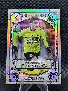 Topps Merlin Prophecy Fulfilled 2021-22 GIOVANNI REYNA