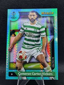 Topps Merlin Aqua Refractor 2021-22 CAMERON CARTER-VICKERS