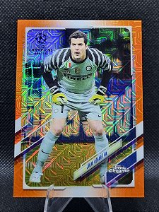 Topps Chrome UEFA Japan Ruby Mojo Refractor 2021-22 JULIO CESAR 02/25
