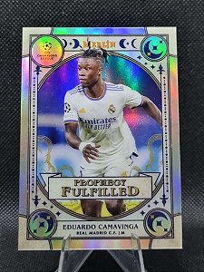 Topps Merlin Prophecy Fulfilled 2021-22 EDUARDO CAMAVINGA