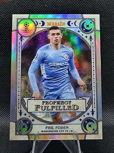 Topps Merlin Prophecy Fulfilled 2021-22 PHIL FODEN