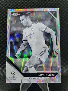 Topps Chrome UEFA Champions League Black & White Ray Wave 2021-22 GARETH BALE