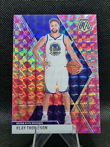 Panini Mosaic Camo Pink Prizm 2019-20 KLAY THOMPSON