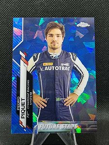 Topps Chrome F1 Sapphire Future Stars Formula 2 2020 PEDRO PIQUET