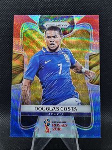 Panini Prizm World Cup Red/Blue Wave 2018 DOUGLAS COSTA