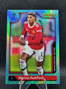 Topps Merlin Aqua Refractor 2021-22 MARCUS RASHFORD