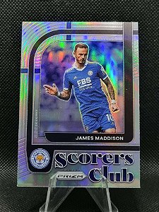 Panini Prizm Premier League Scorers Club Silver Holo 2022-23 JAMES MADDISON