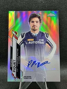 Topps Chrome F1 Autograph 2020 PEDRO PIQUET #/369